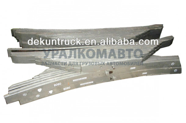 рессора задняя прямая 12 листов 25x90 HOWO WG9638520008
