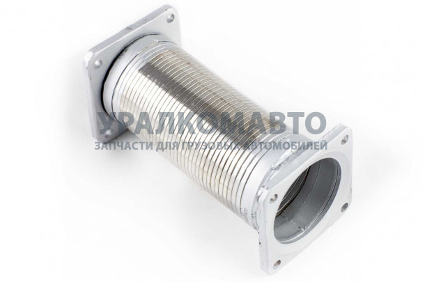 Гофра глушителя D=120 L=330 (квадратные фланцы) SHAANXI DZ9118540130